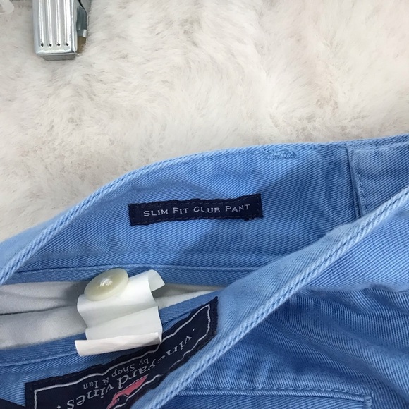 Vineyard Vines Men’s Slim Fit Club Pant Chinos Casual Career Blue Size 30 x 30 - Picture 8 of 8